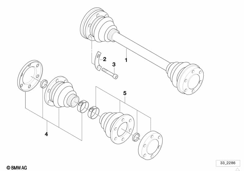 BMW Output Shaft Reinforcement Plate