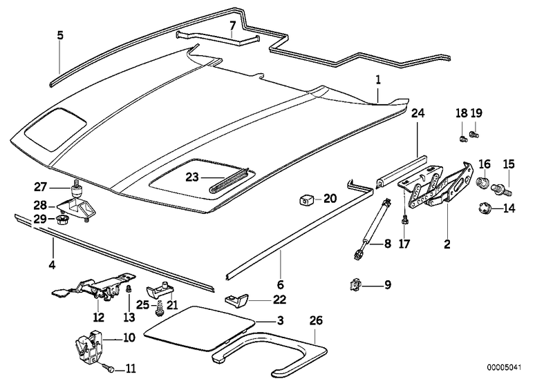 BMW Hex Bolt with Washer