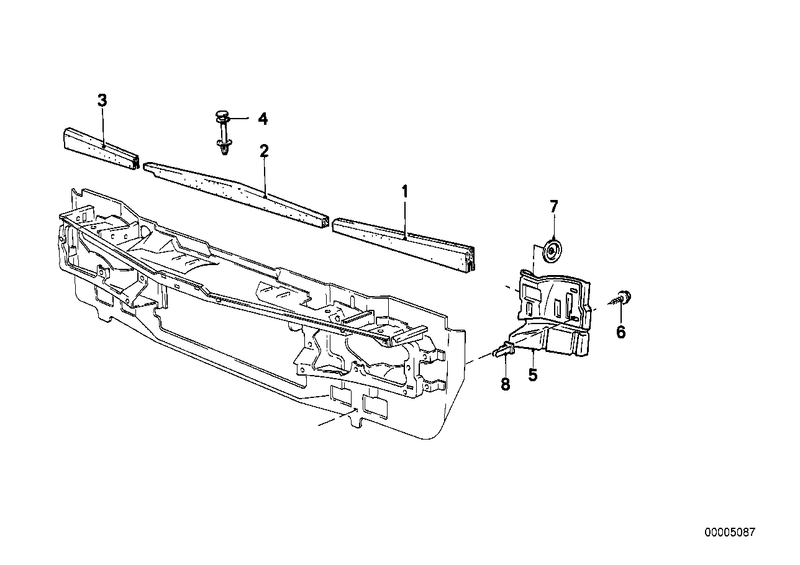 BMW Cover Front Panel Right