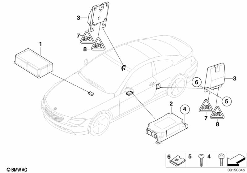 BMW Side Airbag Sensor