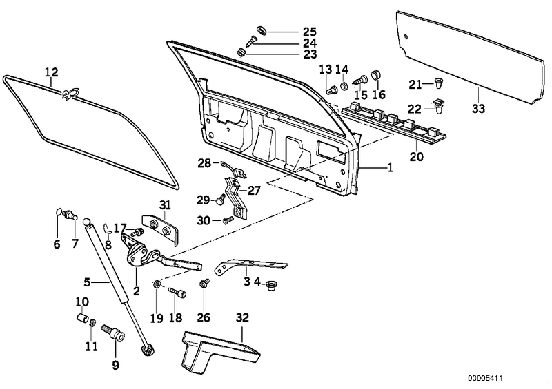 BMW Hex Bolt with Washer