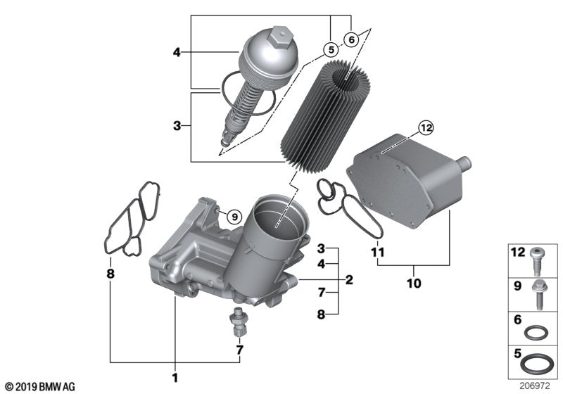 BMW Mini Torx Bolt with Washer