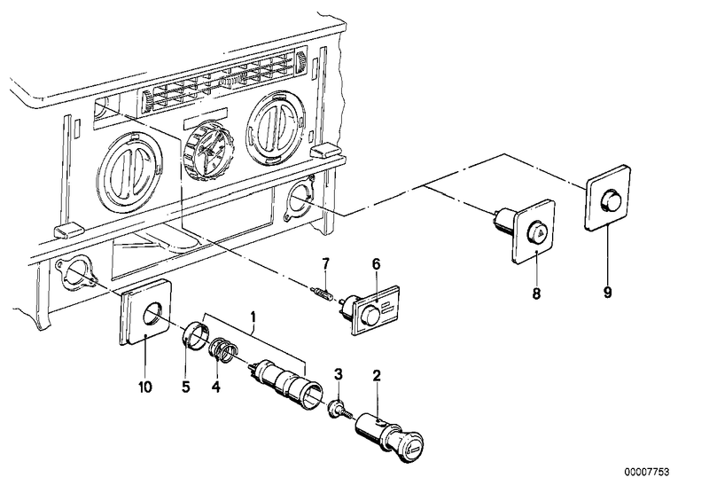 BMW Cigarette Lighter Element