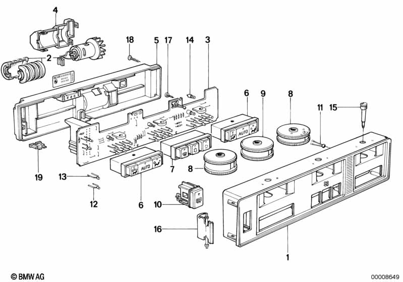 BMW Rotary Temperature Switch