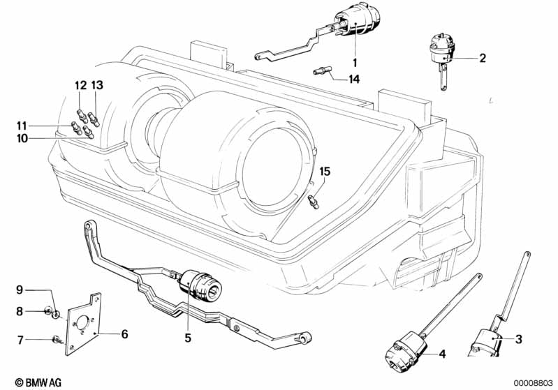 BMW Actuator Fresh Air Flap
