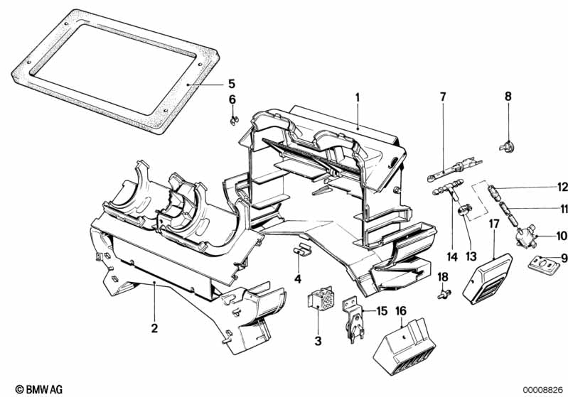 BMW Temperature Sensor Passenger Side