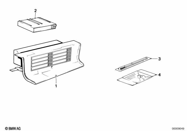 BMW Cassette Drawer