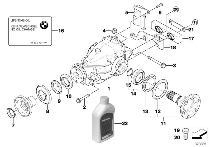 BMW Dustcover Plate