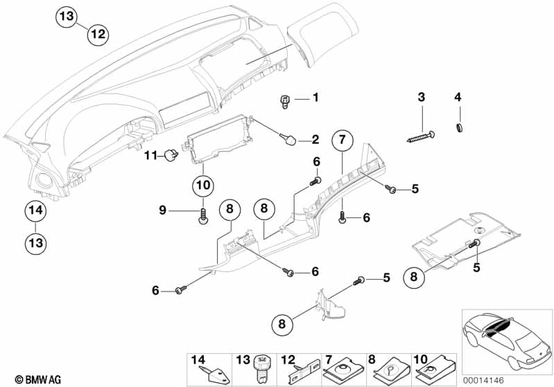 BMW Sheet Metal Screw