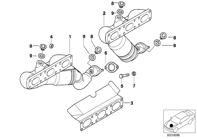 BMW Screw Plug with Gasket Ring