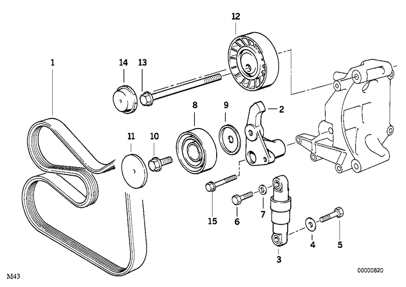 BMW Hex Bolt with Washer