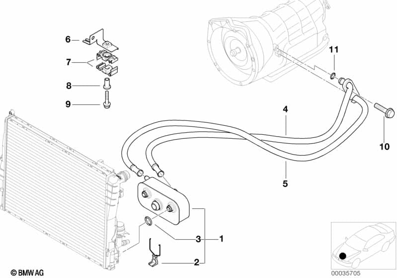 BMW Crankshaft Shaft Seal