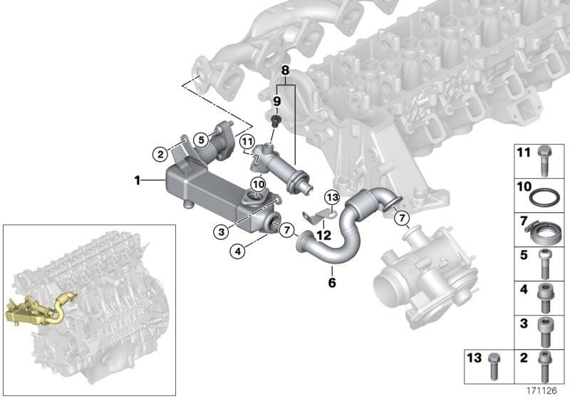 BMW Thermostat EGR Cooling
