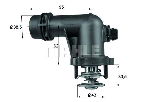 BMW Coolant Thermostat Housing and Seal