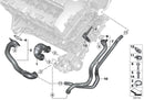 BMW Engine Radiator Coolant Hose