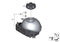 BMW Engine Radiator Coolant Water Expansion Tank and Cap