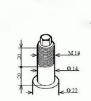 BMW Shock Absorber Front Left