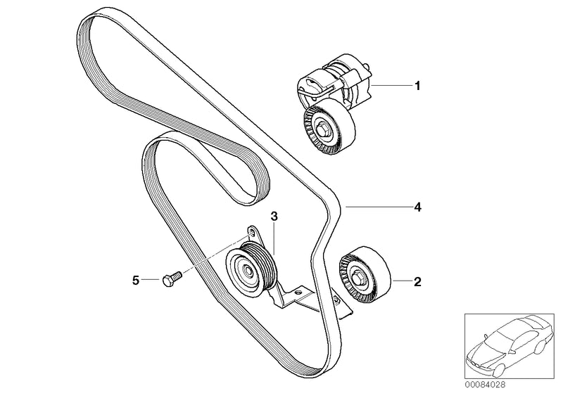 BMW Engine Deflection Guide Pulley