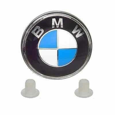 Genuine BMW Boot Trunk Badge Emblem + Free Grommets