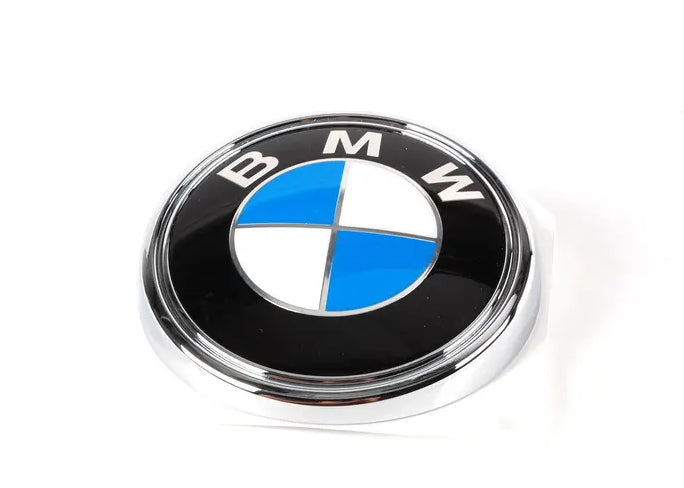 Genuine BMW Boot Trunk Badge Emblem + Grommet Set