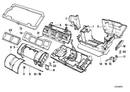 BMW Air Conditioning Housing Bracket Left