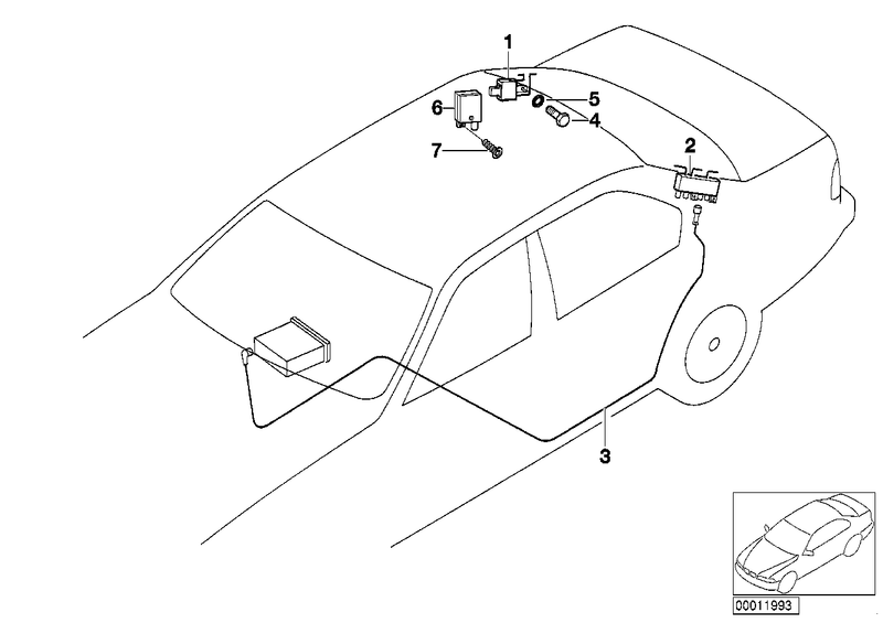 BMW Antenna Cable