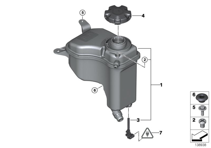 BMW Coolant Tank Level Sensor