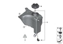 BMW Engine Radiator Coolant Water Expansion Tank Cap