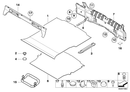 Genuine BMW Through-Loading Cross Member Trim