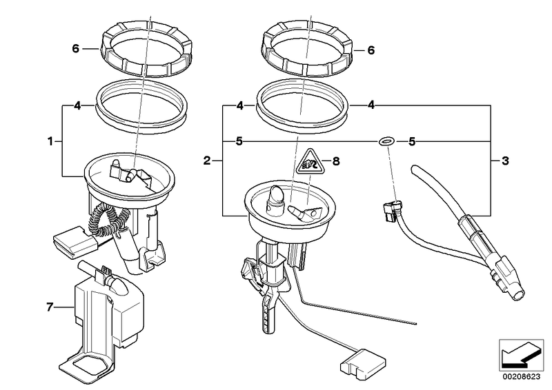 BMW Engine Electric Fuel Pump