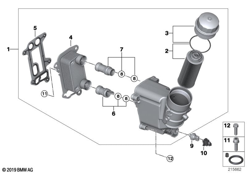 BMW Engine Oil Filter Kit