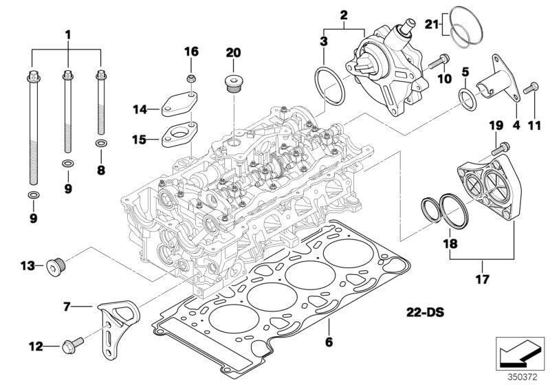 Genuine DPH BMW Engine Cylinder Head Gasket