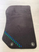 Alpina BMW Velour Floor Mats Front and Rear